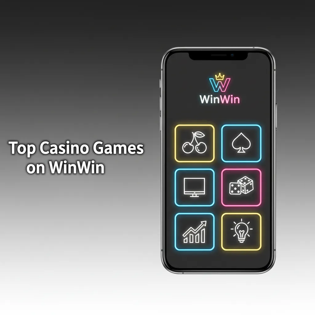 WinWin app highlights top casino games: slots, live tables, Andar Bahar, Teen Patti, crash, Plinko, game shows.