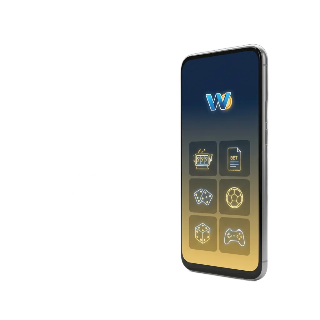WinWin Android app overview: free download; bet and play casino in Bangladesh; light, fast, built for mobile networks.