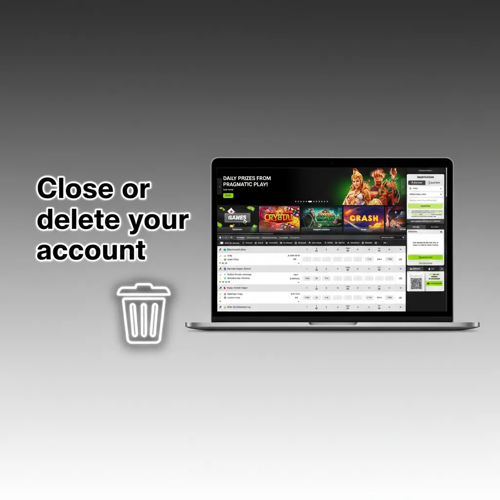 How to close your account: withdraw balance, cancel bonuses, contact support, verify identity, receive confirmation.