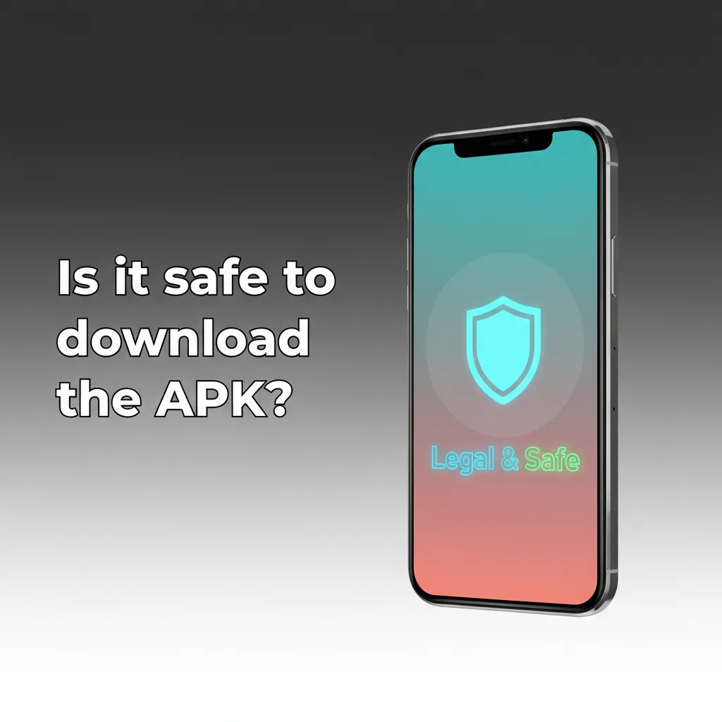 Secure, licensed APK download with padlock, SSL shield, fraud monitoring icons, and responsible play reminder